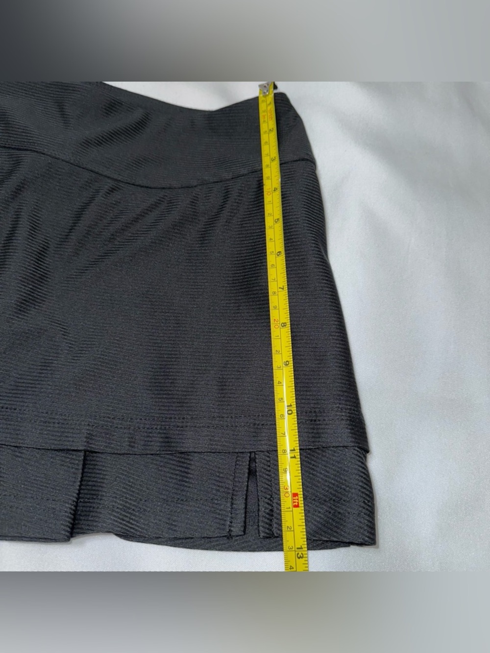 Bolle tech tennis Skort black athletic fabric with Pleated Hem ladies small - Picture 8 of 8